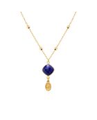 Collier Jason bleu