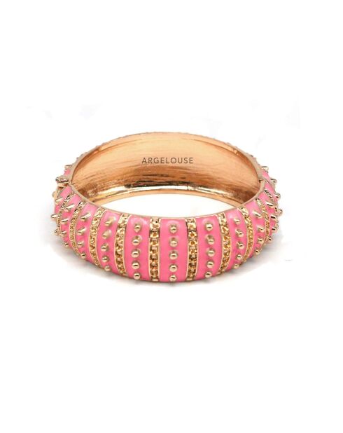 Manchette Amok pois rose