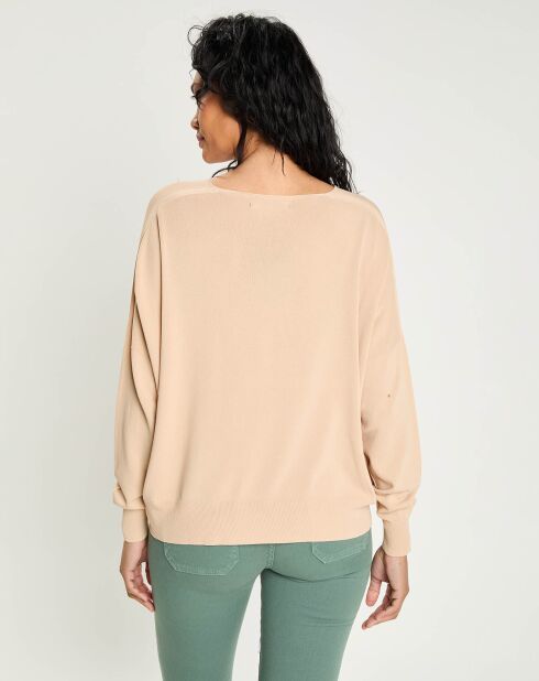 Pull Pastel beige