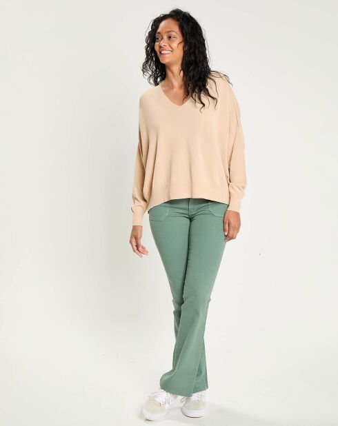 Pull Pastel beige