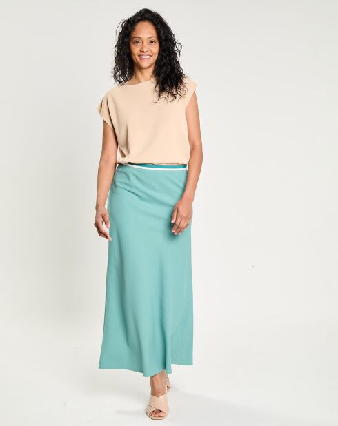 Pull Perle beige