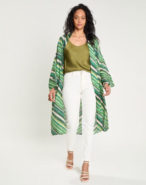 Karel groene kimono