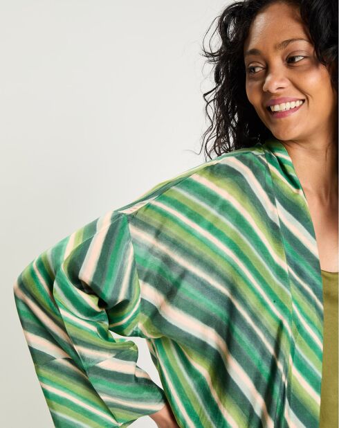Karel groene kimono