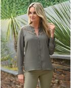 Chemise Manaly kaki