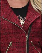 Veste Eden bordeaux