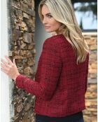 Veste Eden bordeaux