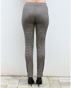 Pantalon Beverly imprimé gris