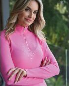 Pull Garance rose