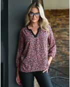 Blouse Janice imprimée rose