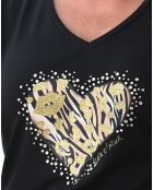 T-Shirt Boa noir