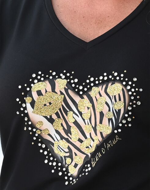 T-Shirt Boa noir