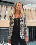 Veste Kigali imprimée zebre