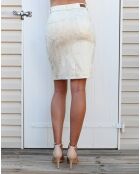 Jupe Nikki beige