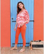 Blouse Sunset imprimée