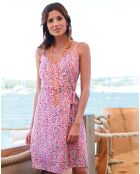 Robe Guyana imprimée rose