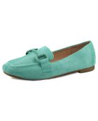 Mocassins Justine verts