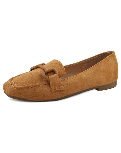 Mocassins Justine cognac