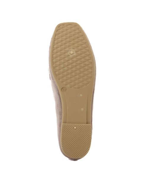Mocassins Charlotte taupe