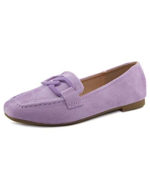 Mocassins Charlotte violets