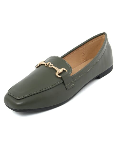 Mocassins Sarra verts
