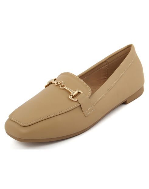 Mocassins Sarra beiges