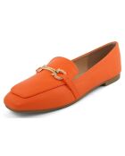 Mocassins Aurélie orange