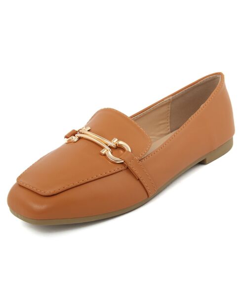 Mocassins Aurélie cognac