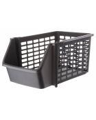 Panier EVYDZN anthracite - 21x28x15 cm
