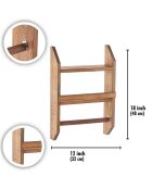 Etagère murale Spice bois - 48x29x10 cm