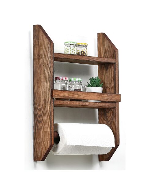 Etagère murale Spice bois - 48x29x10 cm
