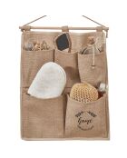 Rangement à suspendre 100% Jute marron clair - 35x45 cm