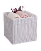 Boite de rangement YLC grise - 30x30x30 cm