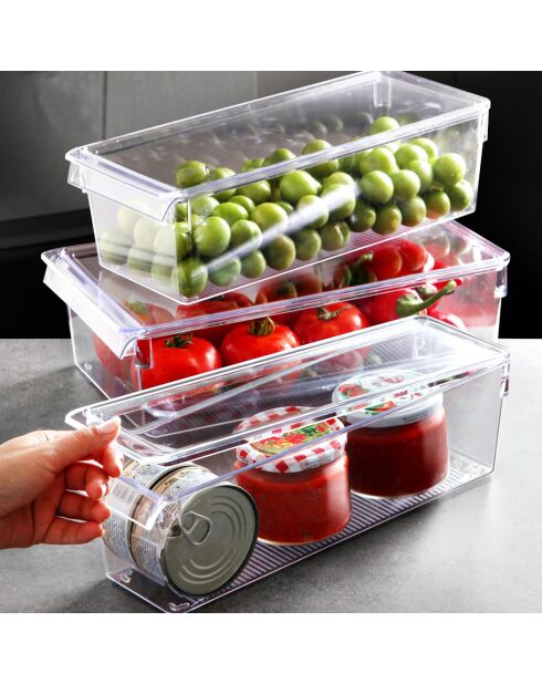 Organisateurs frigo CLRKPK3 transparent