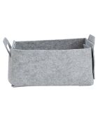 Panier Coco gris - 16x20x22 cm