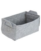 Panier Coco gris - 16x20x22 cm