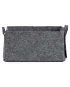 Panier Coco gris foncé - 16x20x22 cm