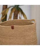 Panier en Jute Coco marron - 15x18x20 cm