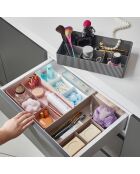 Organisateur maquillage HMY multicolore - 18x30x6 cm