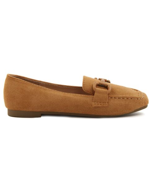 Mocassins Justine cognac