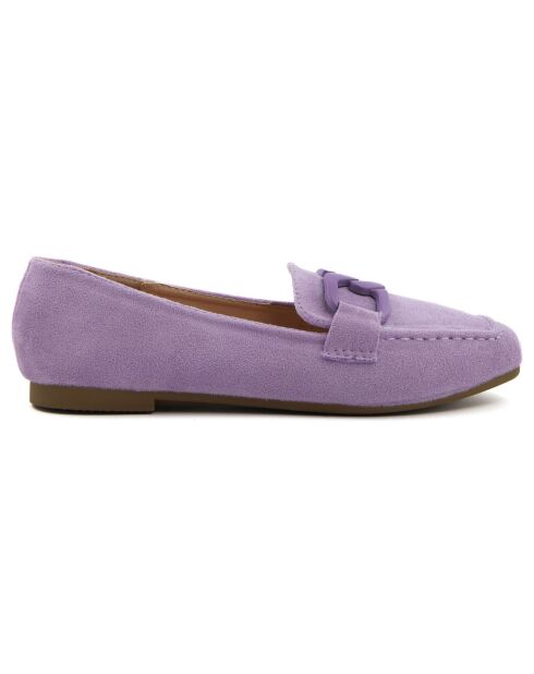 Mocassins Charlotte violets
