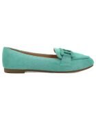 Mocassins Amélie verts