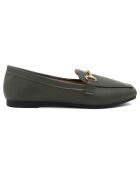 Mocassins Sarra verts