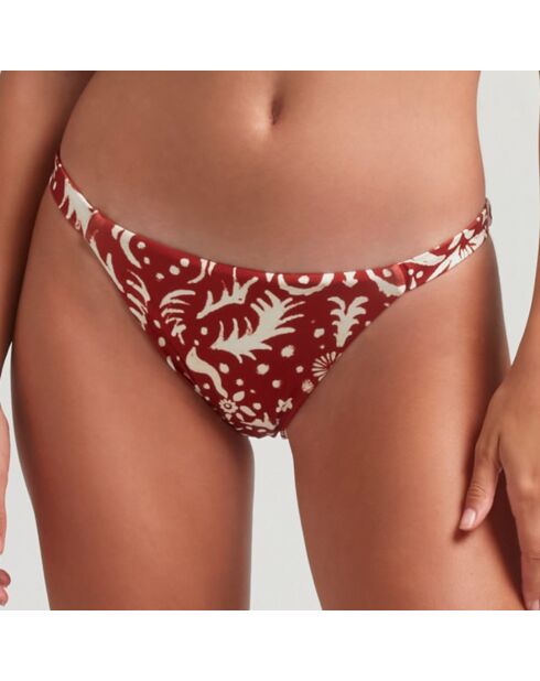 Bas de maillot de bain Sophia rouge