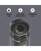 1 Bouteille isotherme& 1 Porte Aliments isotherme anthracite - 0.71L