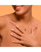 Bague Rencontre florale or jaune