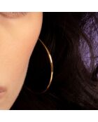Boucles d'oreilles Créoles Elégance or jaune