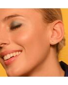 Boucles d'oreilles Moon or jaune