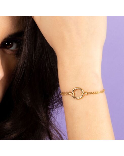 Bracelet Rounda or jaune