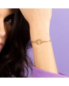 Bracelet Rounda or jaune