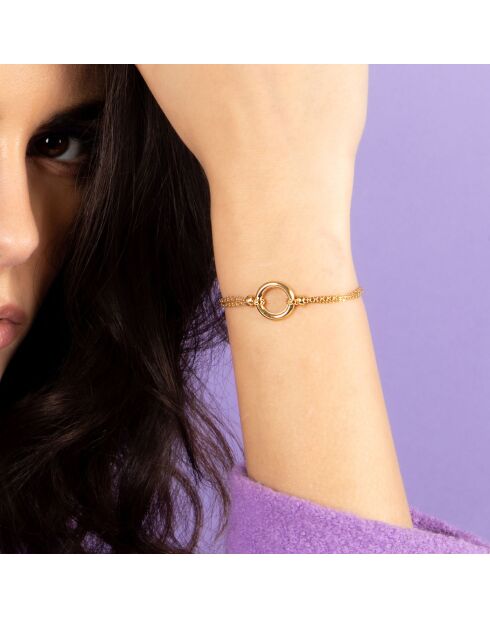 Bracelet Rounda or jaune